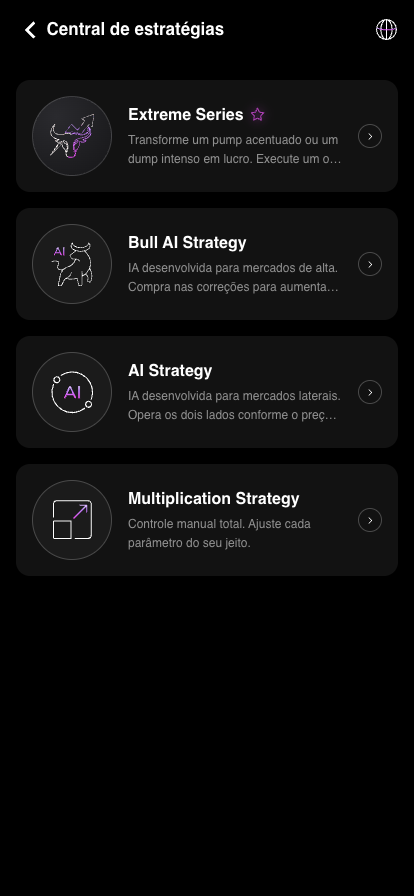 Extreme Series na Central de estratégias
