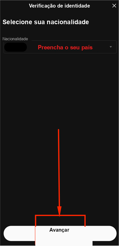 Tap continue verification on OKX