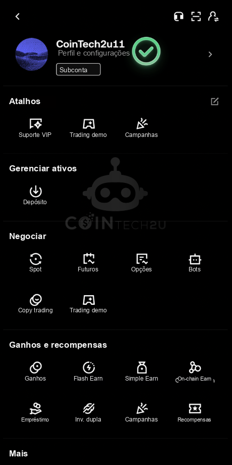 Confirm OKX sub-account is active