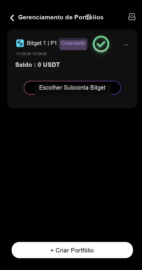 Bitget sub-account successfully connected to CoinTech2u