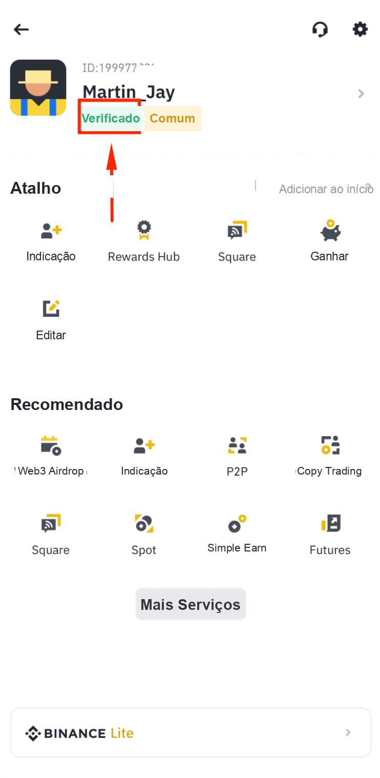 KYC da Binance em análise